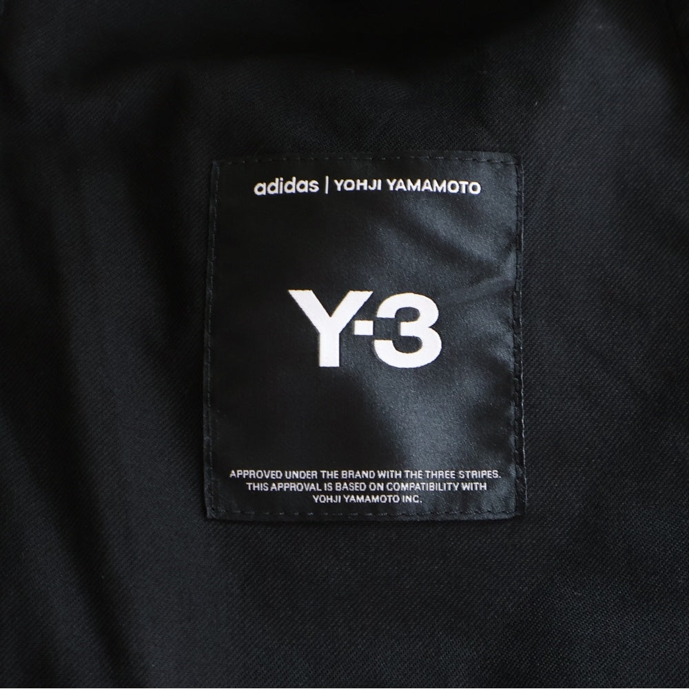 Y-3(ワイスリー) REF WO SKIRT レフ ダブリュー オー サイドラインデザイン マルチポケット ドローストリング ロングスカート レディース ブラック IW7458