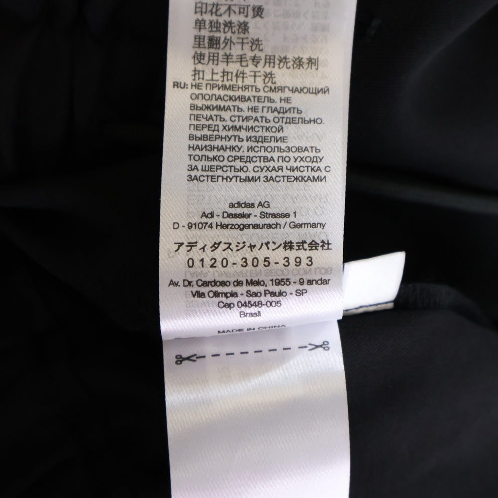 Y-3(ワイスリー) REF WO SKIRT レフ ダブリュー オー サイドラインデザイン マルチポケット ドローストリング ロングスカート レディース ブラック IW7458