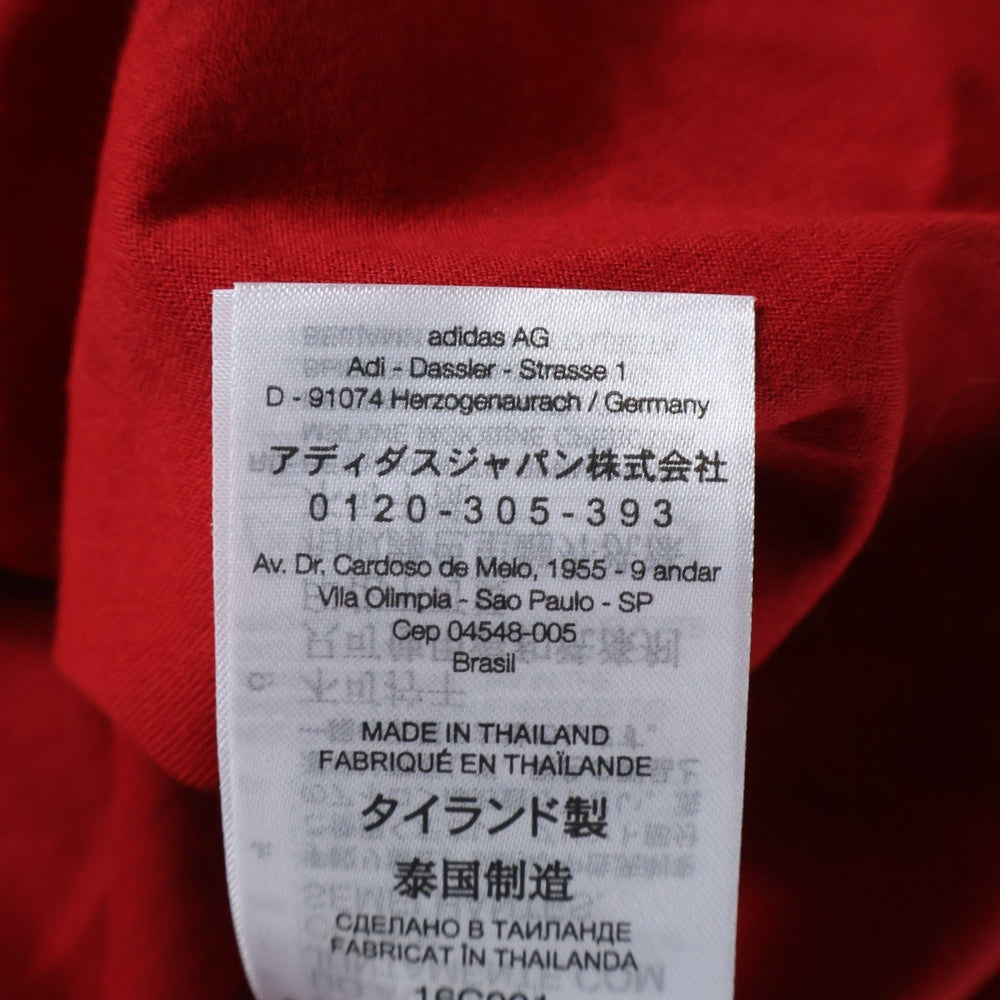 Y-3(ワイスリー) U GFX SS TEE バックロゴデザイン クルーネック カットソー 半袖Tシャツ レッド JN3751
