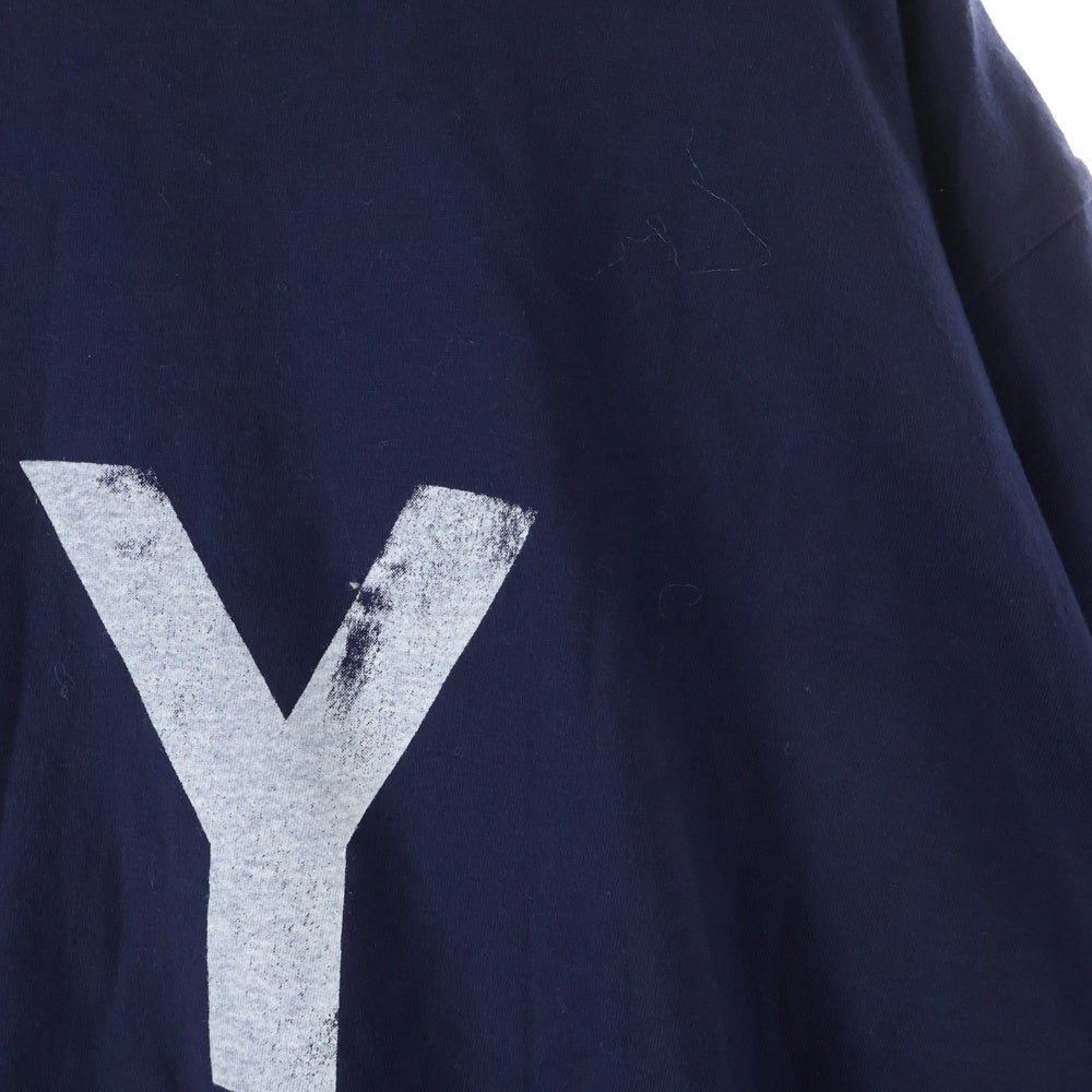 Yohji Yamamoto POUR HOMME(ヨウジヤマモト プールオム) 24SS プロダクト ダイイング ワイワイエイチ ピーティー フロントロゴデザイン 半袖Tシャツ HS-T92-991-1-03