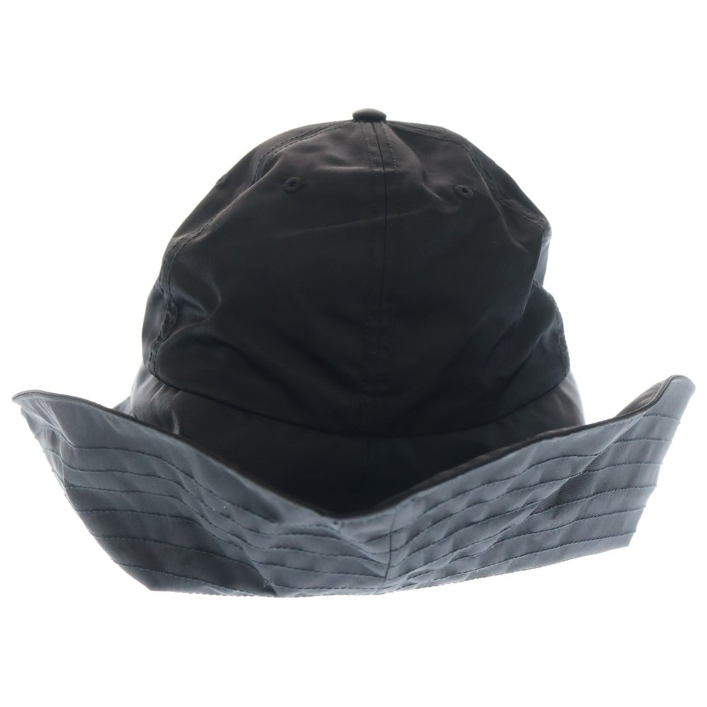 Y-3(ワイスリー) STRAPS HAT ストラップス タルク ロゴデザイン つば付き バケットハット キャップ 帽子 ブラック JP1147