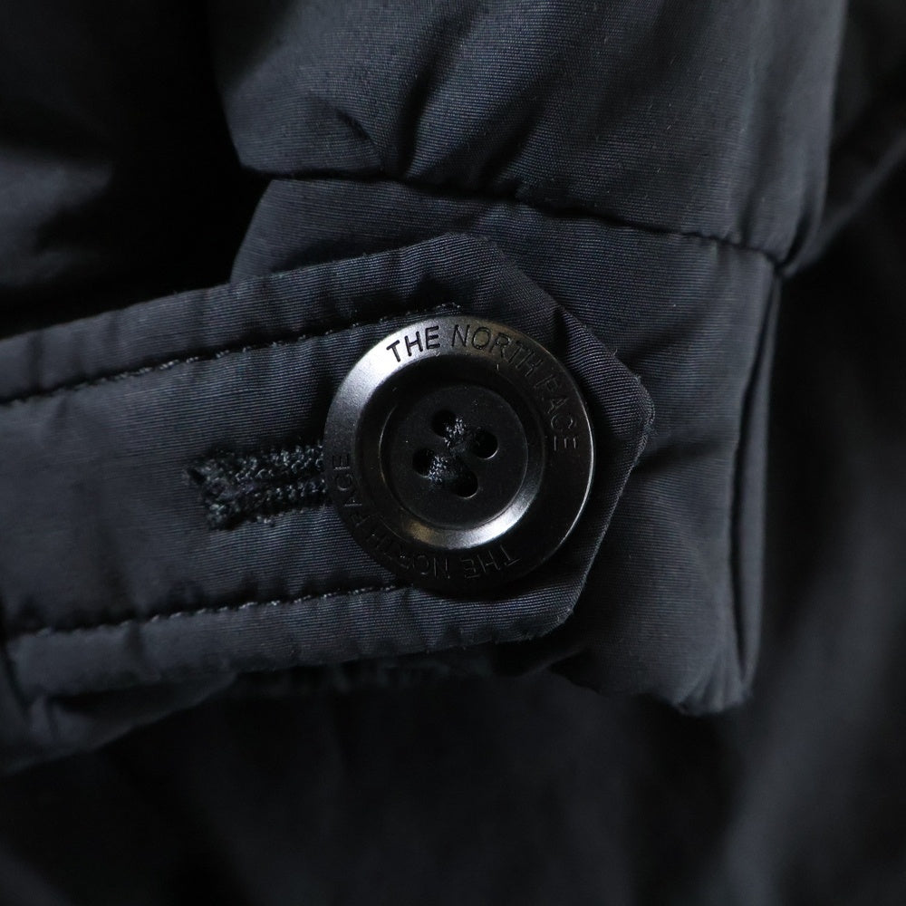 THE NORTH FACE(ザノースフェイス) WHITE LABEL NORWALK DOWN COAT ホワイトレーベル ファーフーデッド ナイロン ダウンコート レディース ブラック NC1DI83K