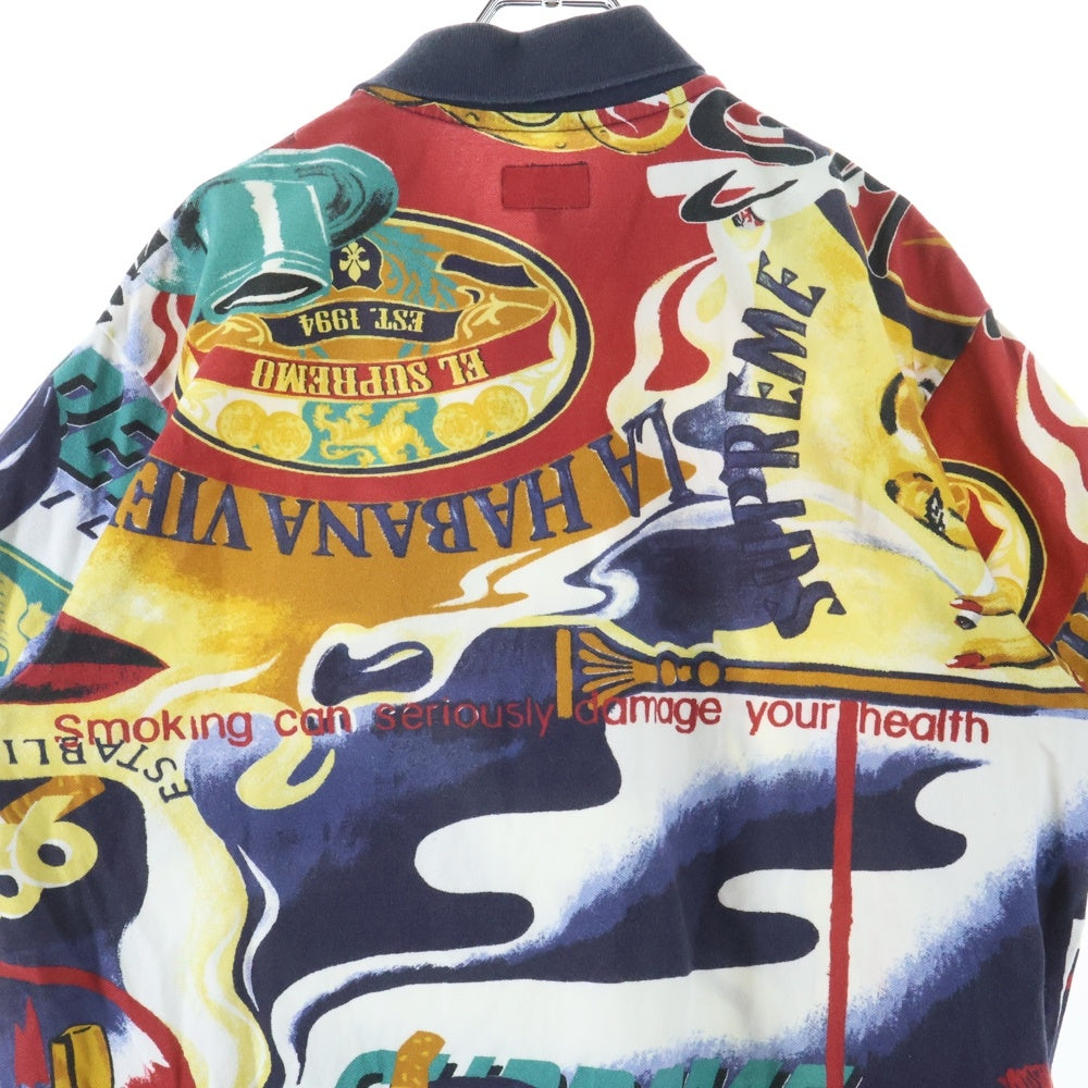 SUPREME(シュプリーム) 20SS Filtre Polo フィルターポロ 総柄 半袖ポロシャツ マルチカラー