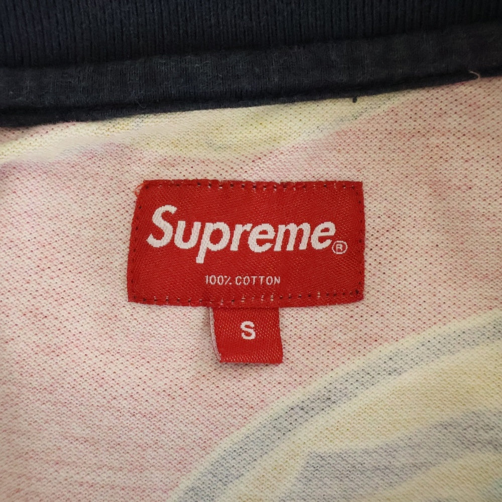 SUPREME(シュプリーム) 20SS Filtre Polo フィルターポロ 総柄 半袖ポロシャツ マルチカラー