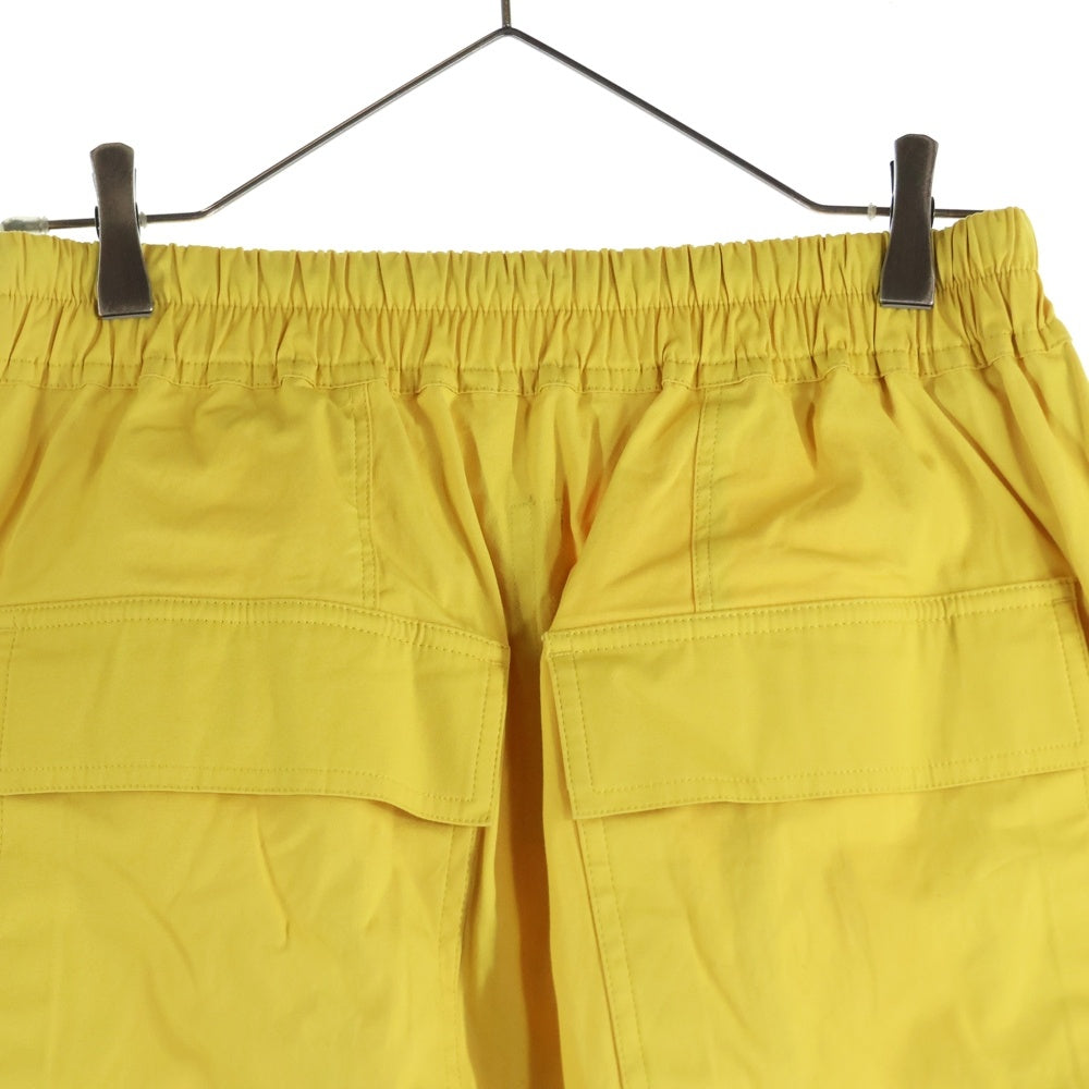 Rick Owens(リックオウエンス) 20SS BAUHAUS POD SHORT バウハウス ポッド ショーツ マルチポケットハーフパンツ イエロー RR20S7389-TE