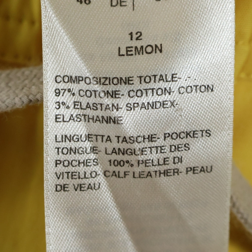 Rick Owens(リックオウエンス) 20SS BAUHAUS POD SHORT バウハウス ポッド ショーツ マルチポケットハーフパンツ イエロー RR20S7389-TE