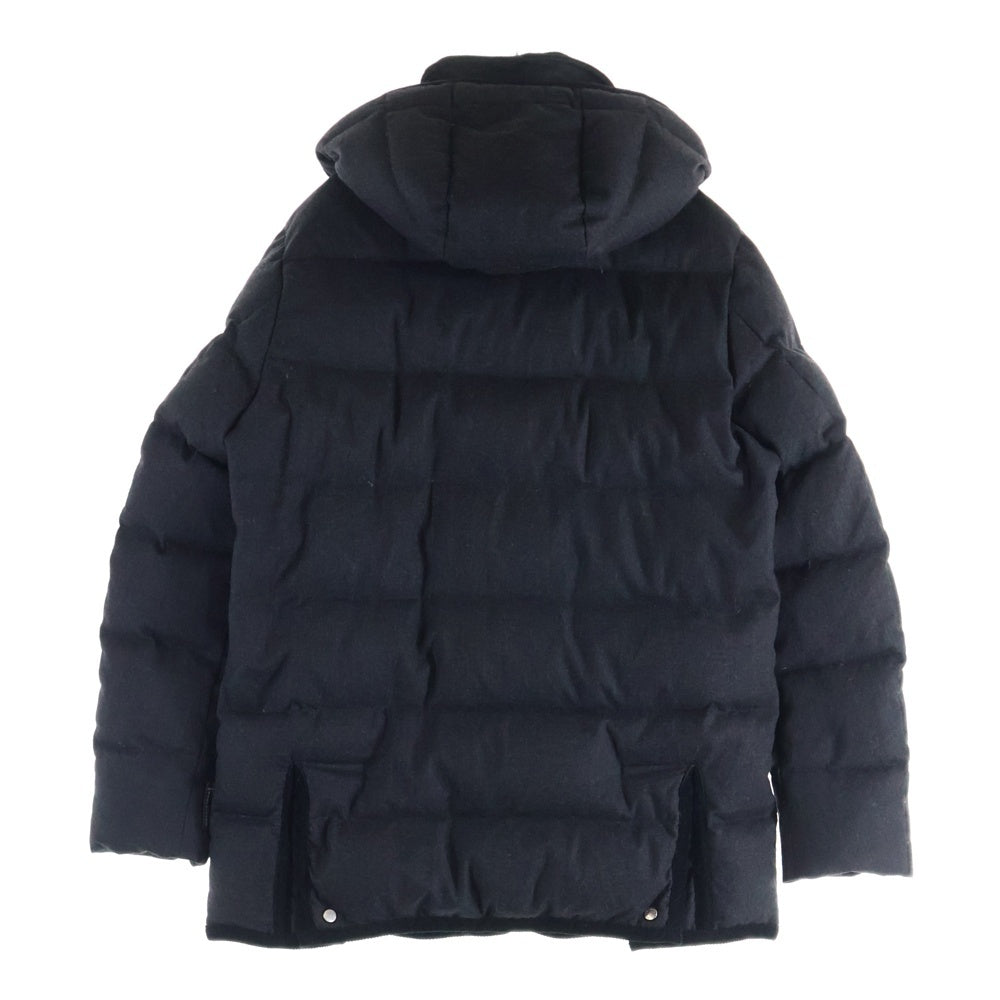 MACKINTOSH(マッキントッシュ) ストームシステム コーデュロイカラー フーデッド ウール ダウンジャケット コート グレー GD-004-B