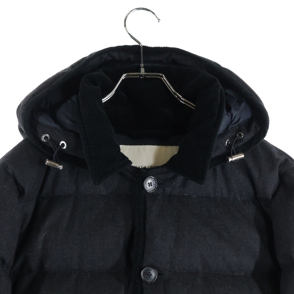 MACKINTOSH(マッキントッシュ) ストームシステム コーデュロイカラー フーデッド ウール ダウンジャケット コート グレー GD-004-B