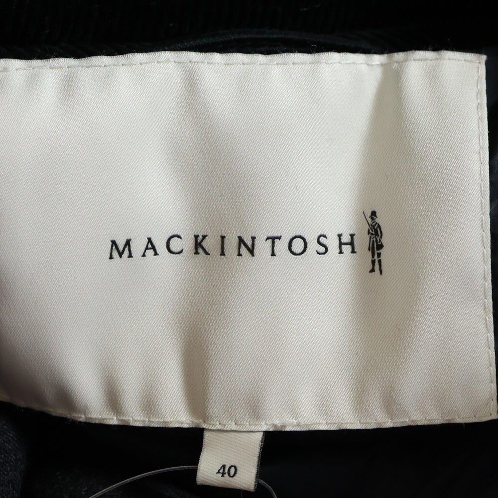 MACKINTOSH(マッキントッシュ) ストームシステム コーデュロイカラー フーデッド ウール ダウンジャケット コート グレー GD-004-B