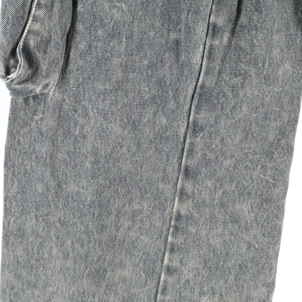 CLEL(クレイル) M47TYPE ウォッシュ加工 デニムカーゴパンツ ブラック