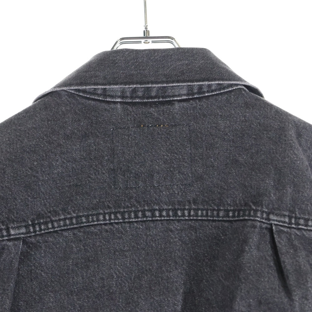 Levi's premium(リーバイスプレミアム) TYPE I TRUCKER STONEWASH ファーストタイプ ストーンウォッシュ加工 デニムトラッカージャケット ブラック PC9-A3174-0000