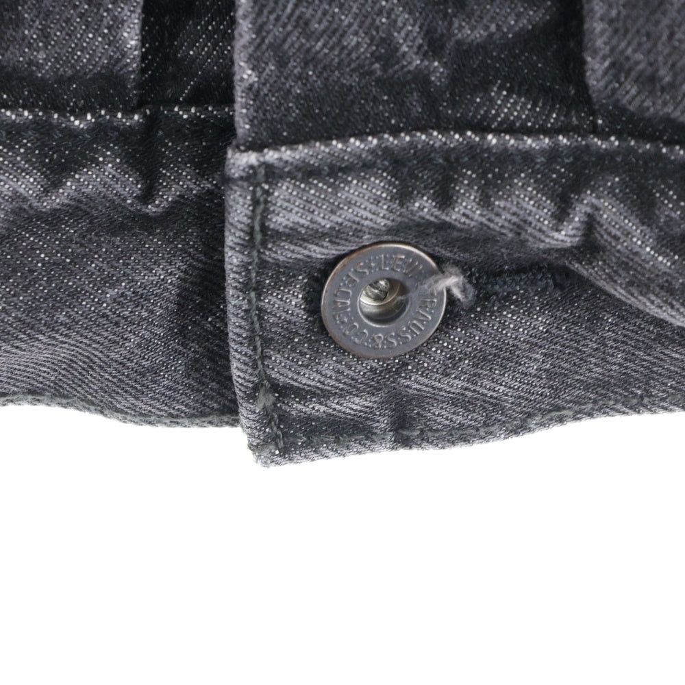 Levi's premium(リーバイスプレミアム) TYPE I TRUCKER STONEWASH ファーストタイプ ストーンウォッシュ加工 デニムトラッカージャケット ブラック PC9-A3174-0000