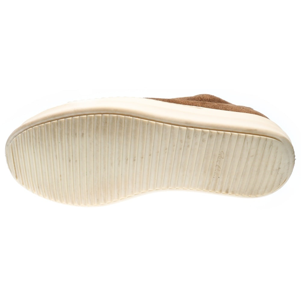 Rick Owens(リックオウエンス) RAMONES LOW SNEAKS DUST ラモーンズ ダスト スエードレザー ローカットスニーカー ブラウン RU02B2891