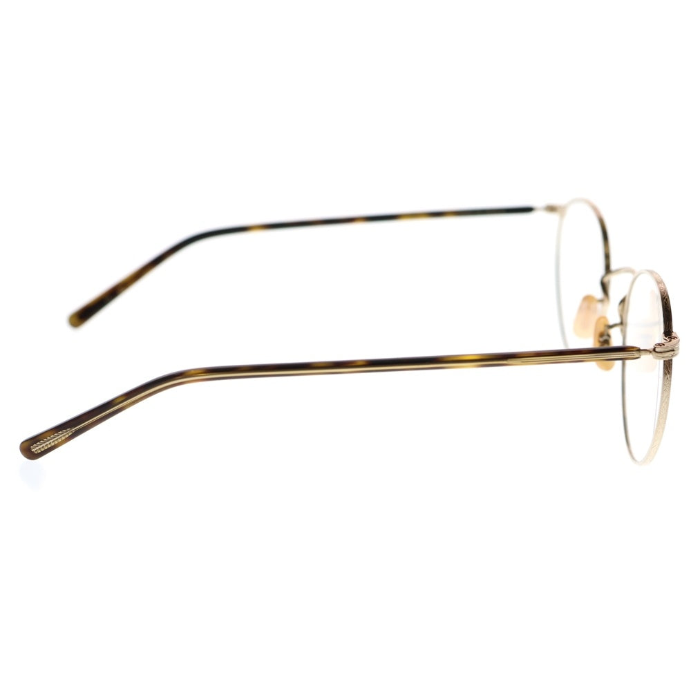 OLIVER PEOPLES(オリバーピープルズ) OP-78 ボストン クラシックフレーム ロゴデザイン メガネ サングラス 眼鏡 アンティークゴールド 0OV7967