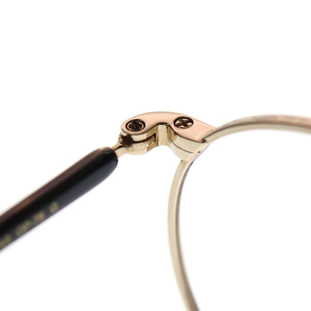 OLIVER PEOPLES(オリバーピープルズ) OP-78 ボストン クラシックフレーム ロゴデザイン メガネ サングラス 眼鏡 アンティークゴールド 0OV7967