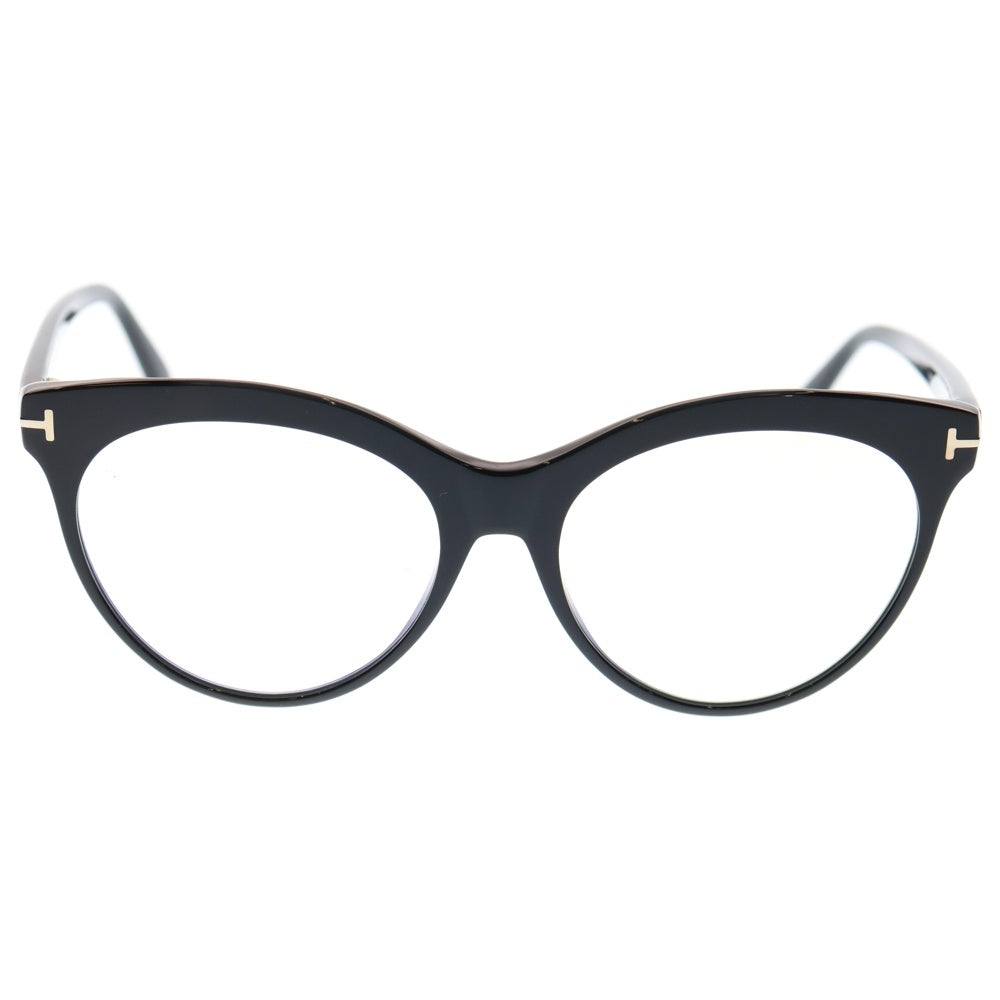TOM FORD(トムフォード) BLUE CONTROL ブルー コントロール ブルーライトカット ロゴデザイン メガネ サングラス 眼鏡 ブラック TF5827-B