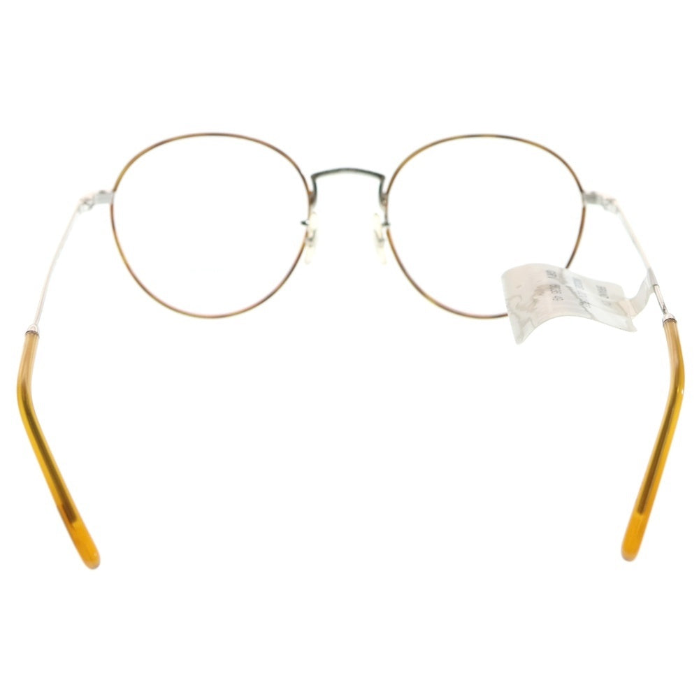 OLIVER PEOPLES(オリバーピープルズ) SIDELL サイデル メタルフレーム ボストン メガネ サングラス 眼鏡 オレンジ 0OV1333