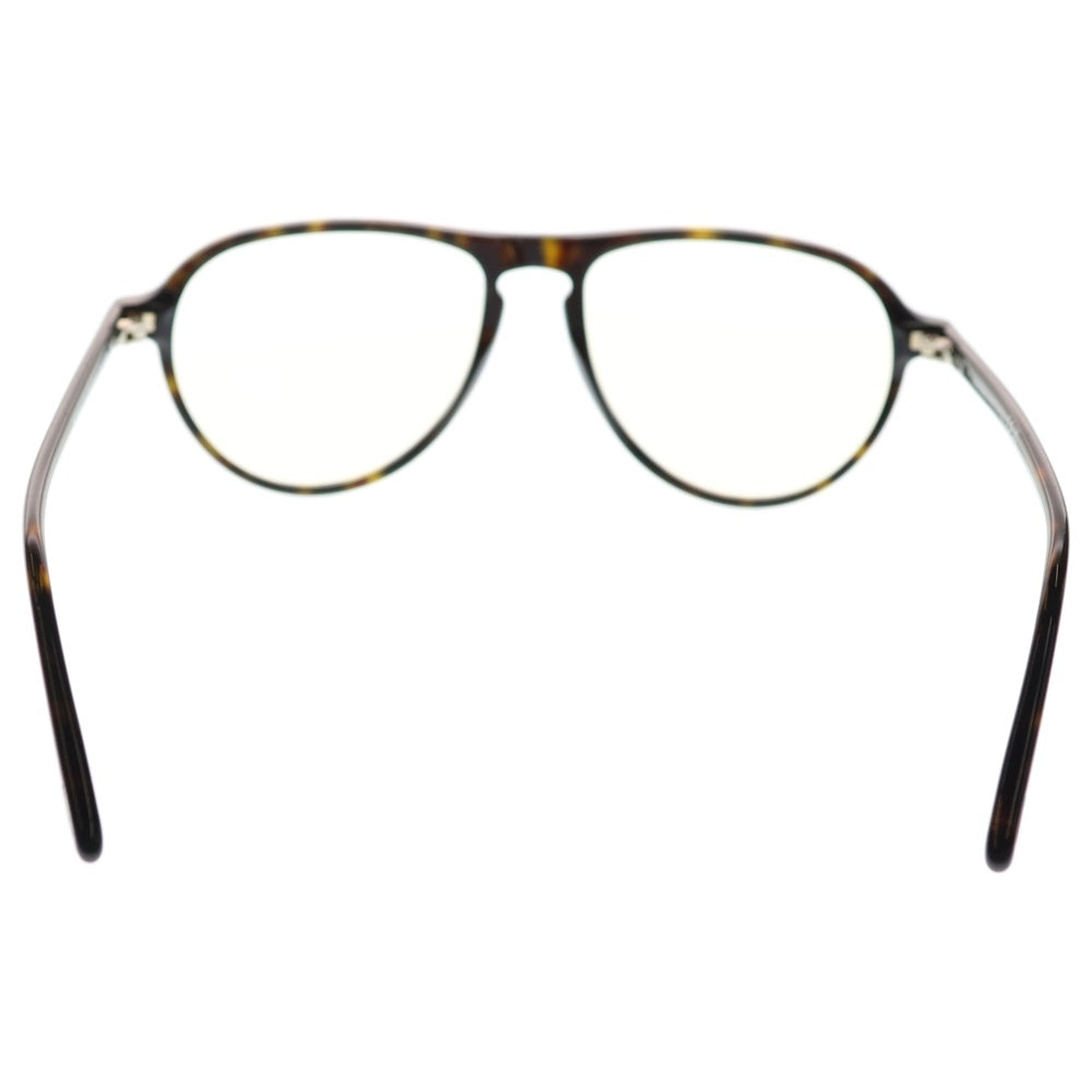 TOM FORD(トムフォード) LIGHT BLOCK ライト ブロック オーバル トーティシェル メガネ サングラス 眼鏡 ブラウン FT5869-B