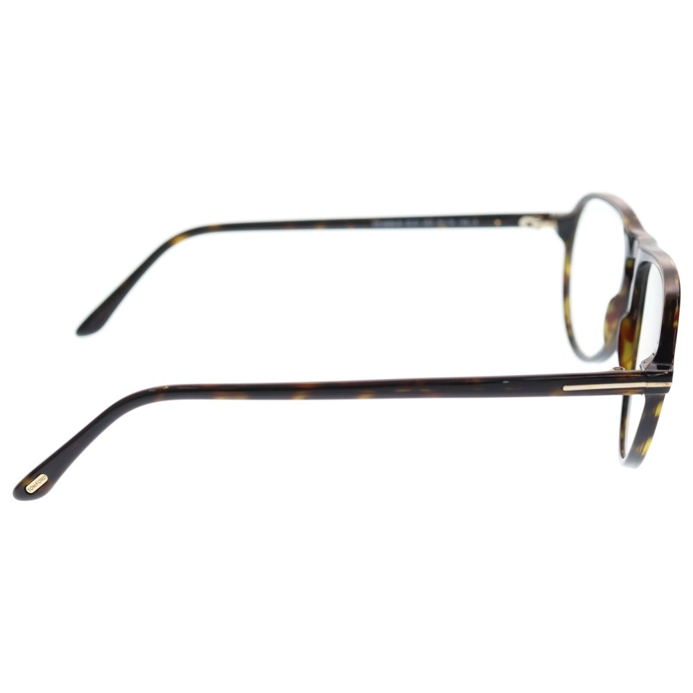 TOM FORD(トムフォード) LIGHT BLOCK ライト ブロック オーバル トーティシェル メガネ サングラス 眼鏡 ブラウン FT5869-B