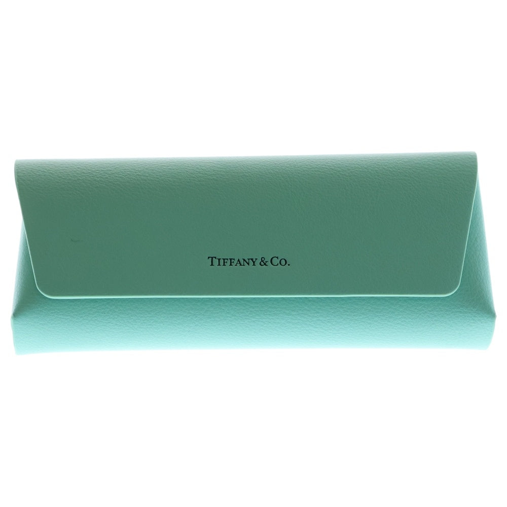 TIFFANY & Co.(ティファニー) ハードウェアモチーフ カラーレンズ スクエア サングラス 眼鏡 ブルー TF3094