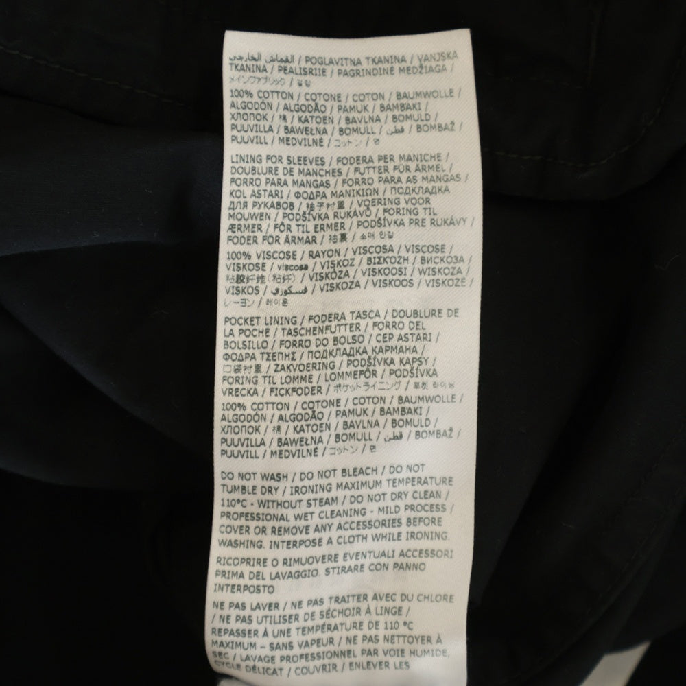 MM6 Maison Margiela(エムエムシックスメゾンマルジェラ) 25SS ペイント加工 コットン シングルテーラードジャケット ブラック SH2BN0012 S78537