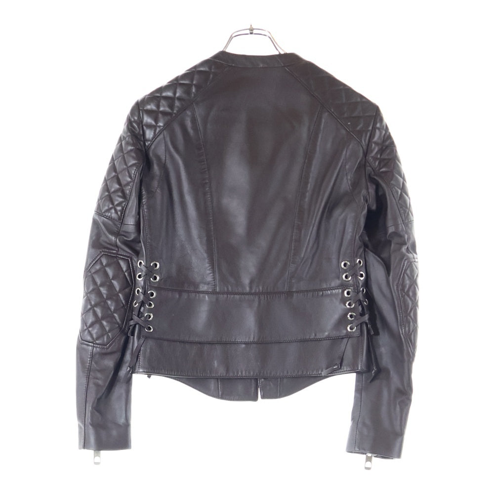 BALENCIAGA(バレンシアガ) シープスキン ダブルライダースジャケット