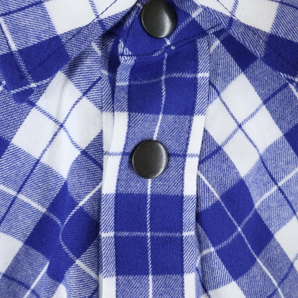 BALENCIAGA(バレンシアガ) 20AW 裏地キルティング チェックシャツ