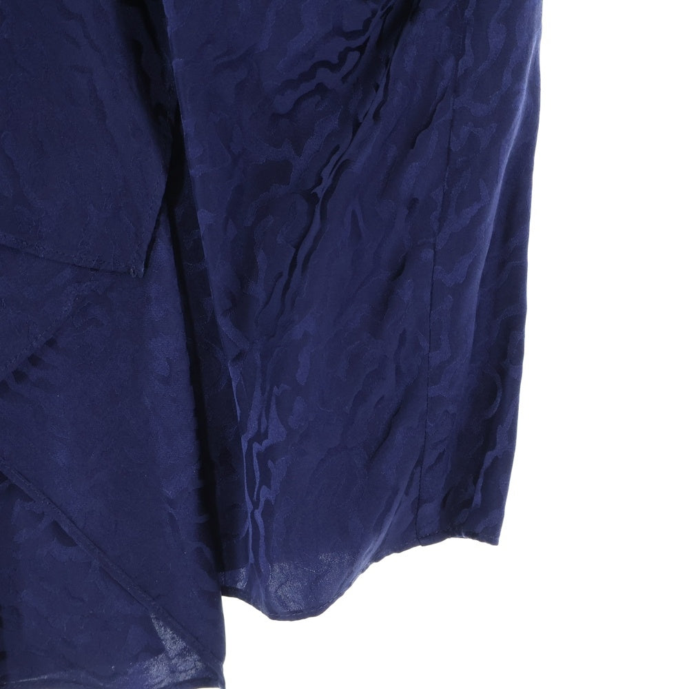 BALENCIAGA(バレンシアガ) 総柄 プリーツ シルクスカート レディース