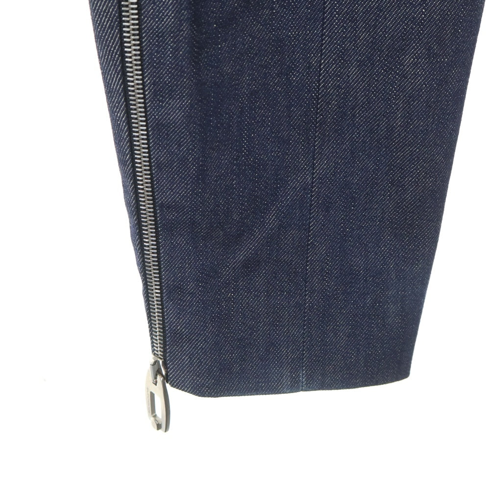 BALENCIAGA(バレンシアガ) センタープレス テーパードデニムスラックスパンツ インディゴ 293722 TBEA6