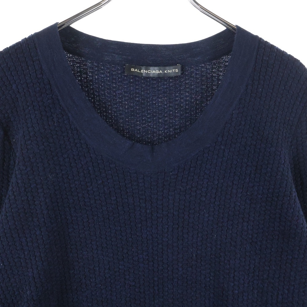 BALENCIAGA(バレンシアガ) ロングスリーブ ニットワンピース ドレス レディース ネイビー 273280 T1190