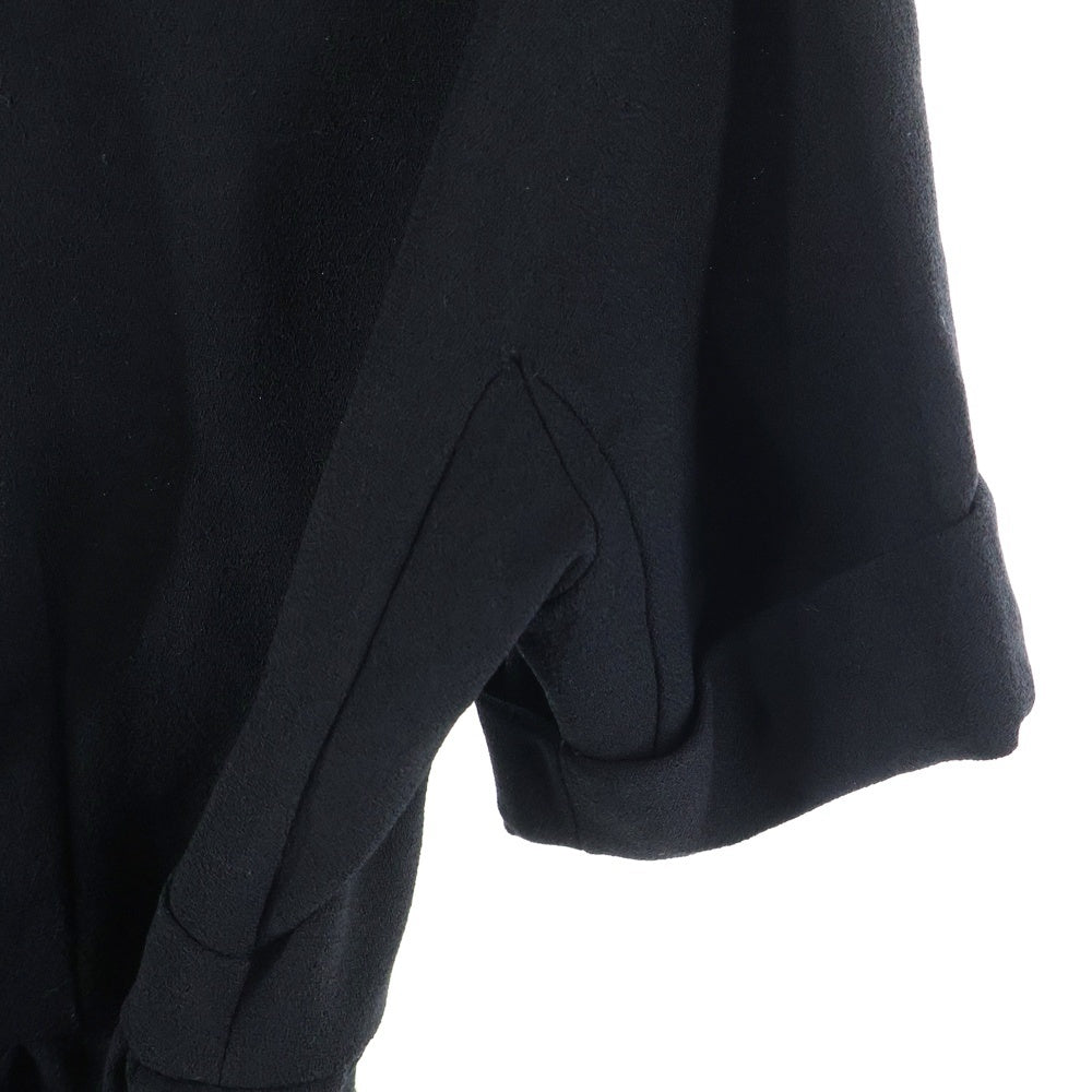 BALENCIAGA(バレンシアガ) ショートスリーブ ウールワンピース ドレス レディース ブラック 246418 TT749