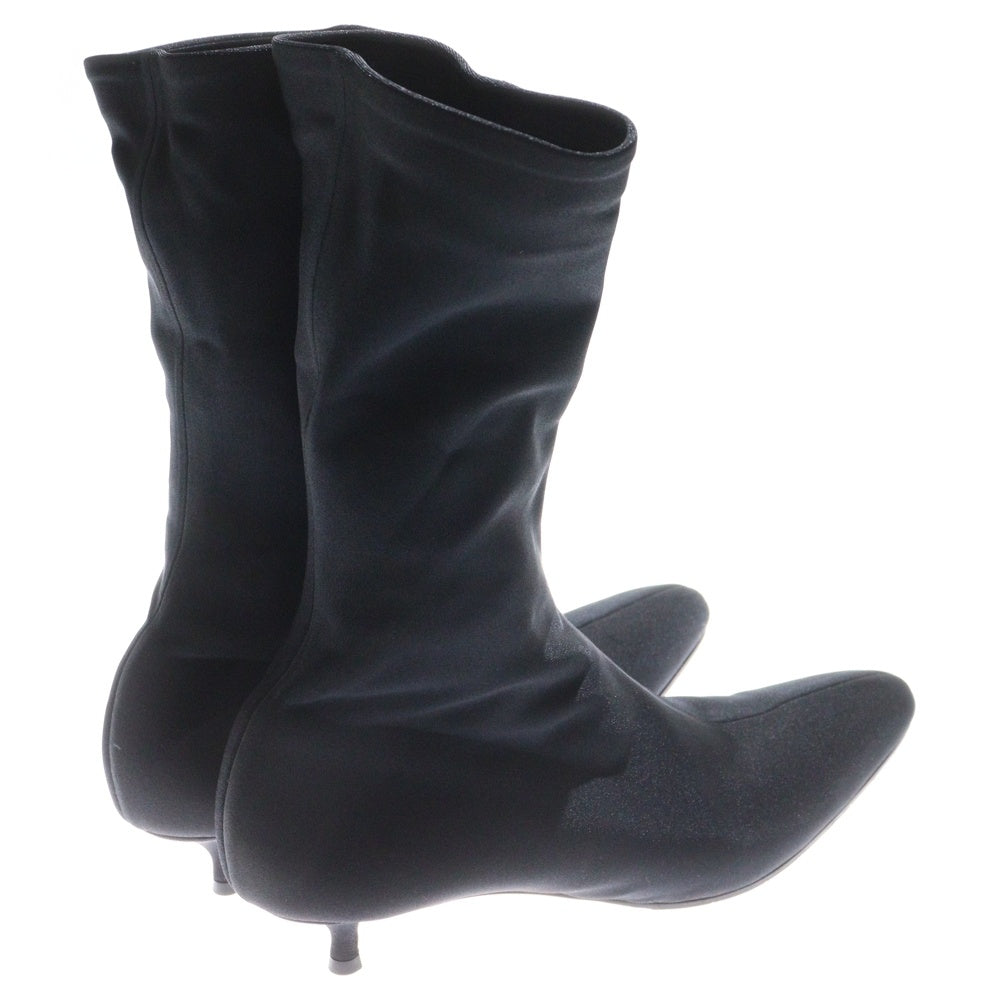 BALENCIAGA(バレンシアガ) ポインテッドトゥ ヒールソックスブーツ レディース ブラック