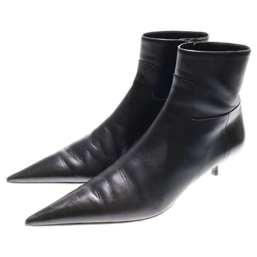 BALENCIAGA(バレンシアガ) ポインテッドトゥ ショートヒールブーツ レディース ブラック 531751