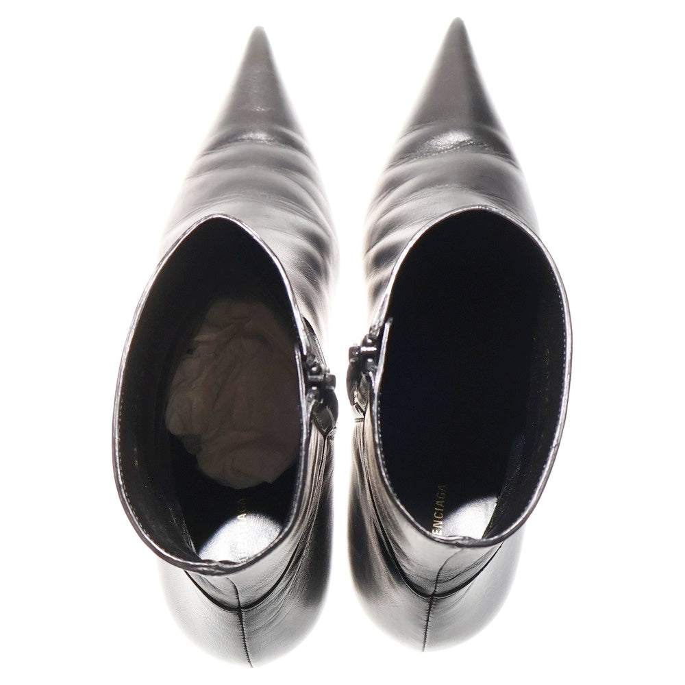 BALENCIAGA(バレンシアガ) ポインテッドトゥ ショートヒールブーツ レディース ブラック 531751