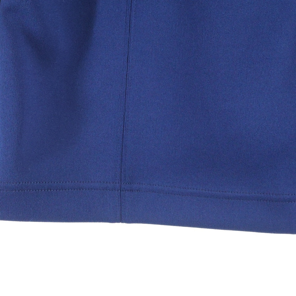 CELINE(セリーヌ) ロゴ刺繍 サイドラインスカート レディース ブルー