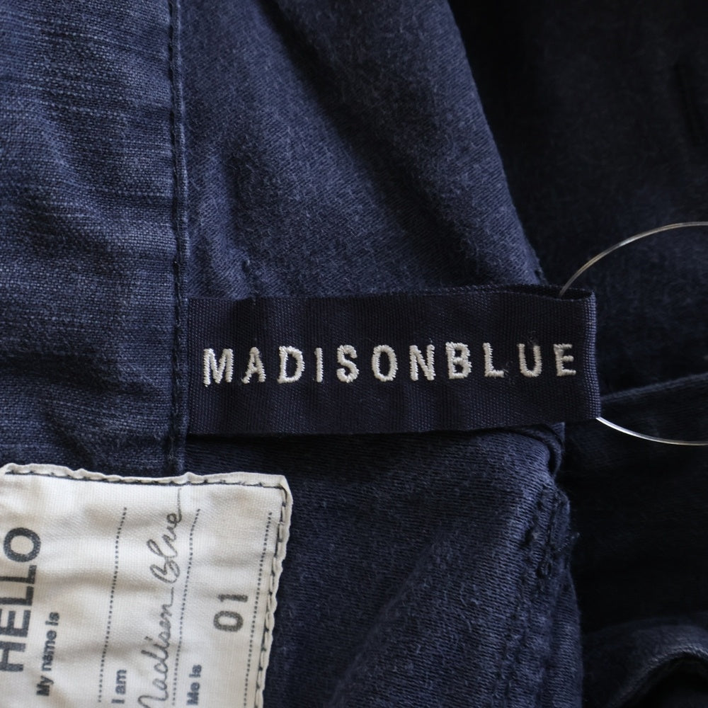 MADISONBLUE(マディソンブルー) FATIGUE SHORTS ダメージ加工 ファティーグショーツ ハーフパンツ ネイビー MB171-3003