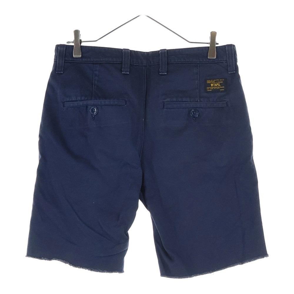 WTAPS(ダブルタップス) KHAKI SHORTS コットン カーキショーツ ハーフパンツ ネイビー 151LTDT-PTM05
