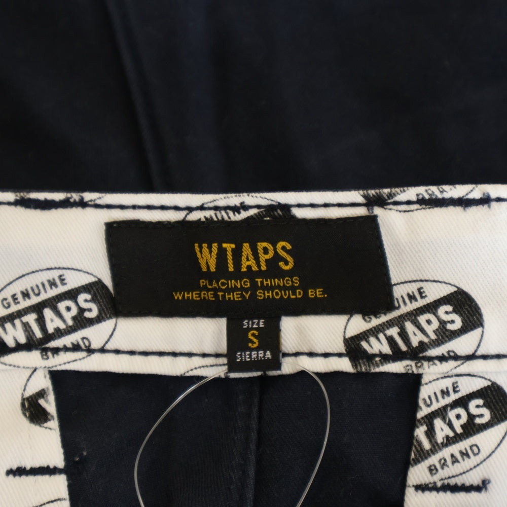 WTAPS(ダブルタップス) KHAKI SHORTS コットン カーキショーツ ハーフパンツ ネイビー 151LTDT-PTM05