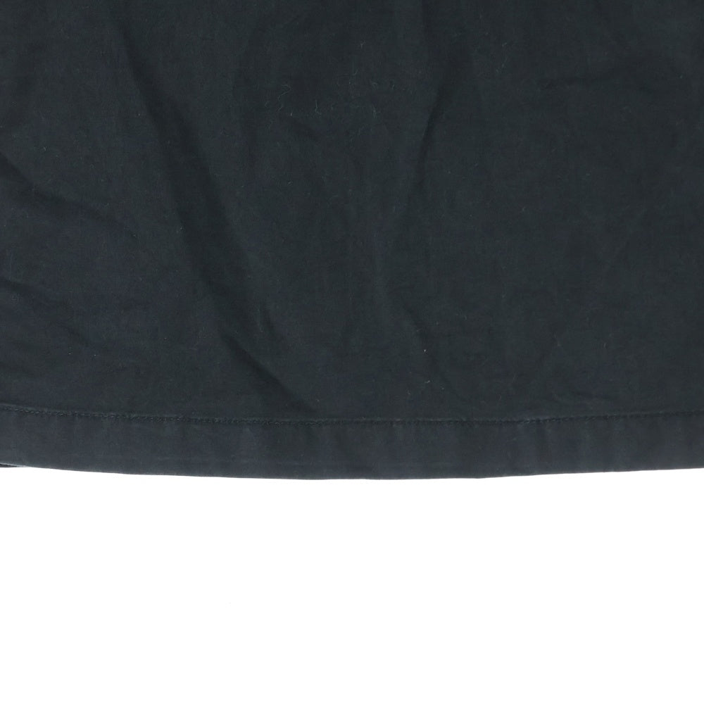 LEMAIRE(ルメール) コットン レギュラーカラー 半袖シャツ ブラック 1272-343-0217