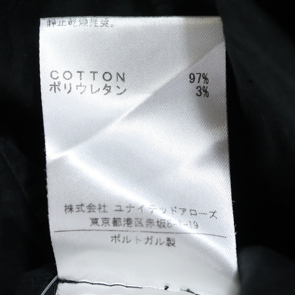 LEMAIRE(ルメール) コットン レギュラーカラー 半袖シャツ ブラック 1272-343-0217