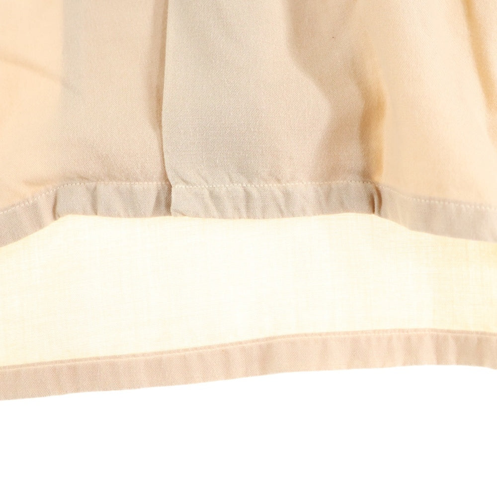 MADISONBLUE(マディソンブルー) BOWLING SHIRT OVER DYED オーバーダイ 半袖 ボーリングシャツ ベージュ MB171-5036