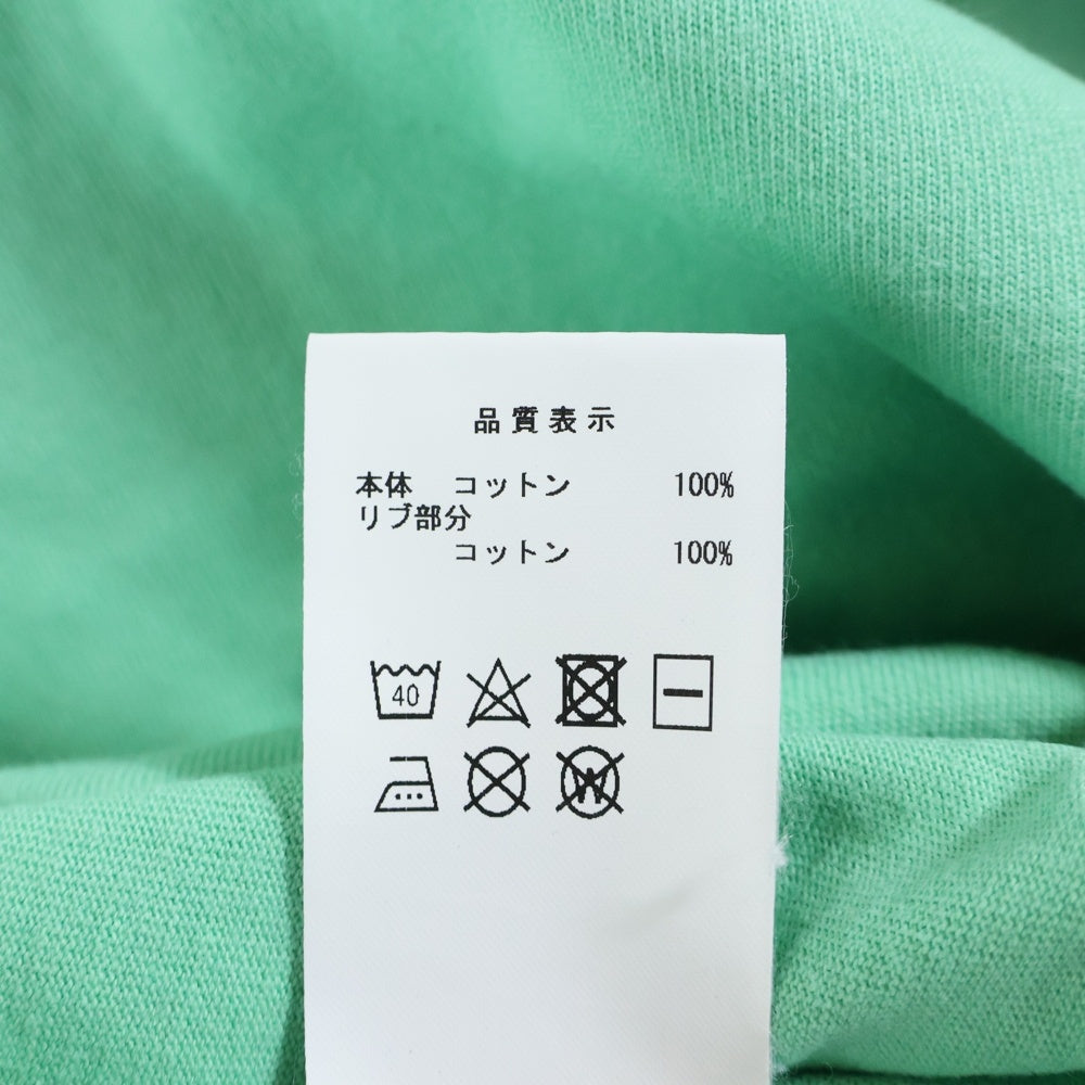 DESCENDANT(ディセンダント) PORT ORGANIC COTTON LS ポートオーガニック 長袖Tシャツ カットソー グリーン