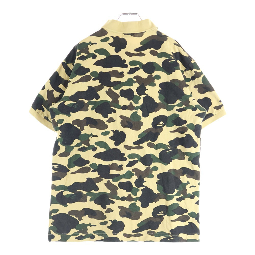 A BATHING APE(アベイシングエイプ) 1STカモ ロゴパッチ 半袖