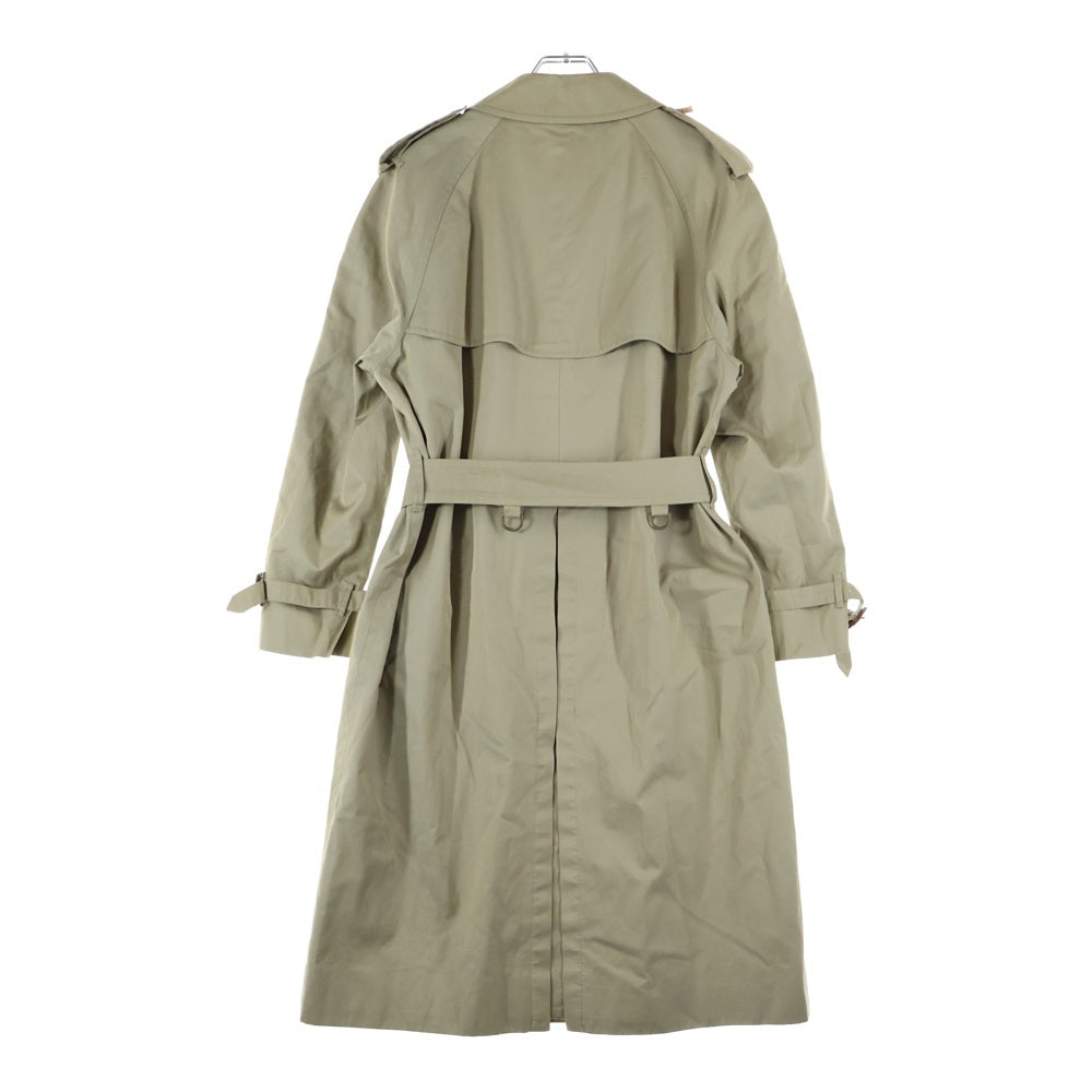 Burberry ロングコート　裏地ノヴァチェック トレンチコート BURBERRY(バーバリー) 裏地ノヴァチェック総柄 コットン ダブル