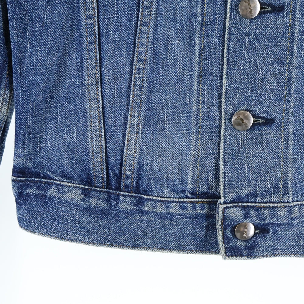 green(グリーン) デニムトラッカージャケット レディース インディゴ