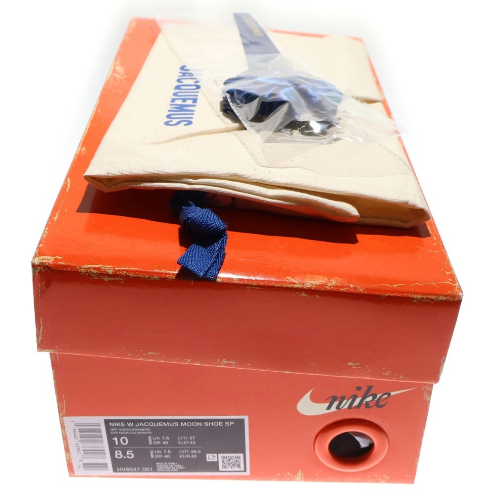 NIKE(ナイキ) ×JACQUEMUS WMNS MOON SHOE ジャックムス ウィメンズ ムーンシューズ ローカットスニーカー US10/27cm オフノワール HV8547-001