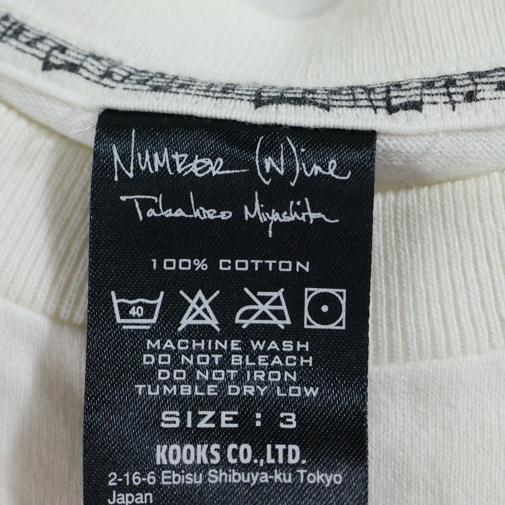 NUMBER (N)INE(ナンバーナイン) 09AW A CLOSED FEELING期 パフェ