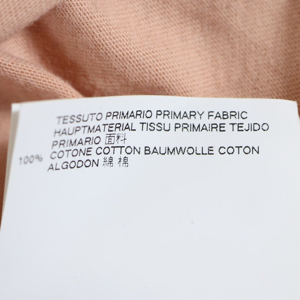 Maison Margiela 10(メゾン マルジェラ) 18SS STEREO TYPE ステレオ タイプ 胸ロゴデザイン クルーネック カットソー Tシャツ ピンク S50GC0499