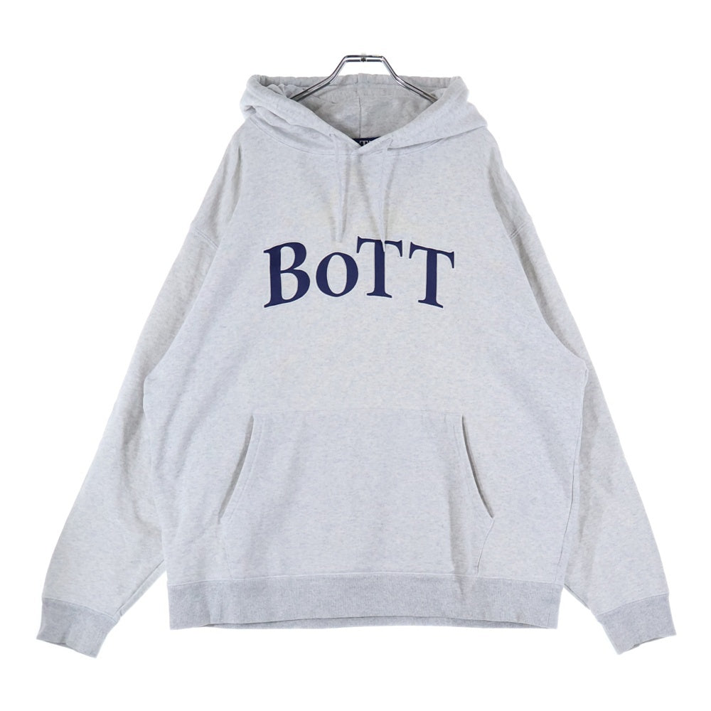 BoTT(ボット) 22AW OG Logo Hoodie オージー ロゴフーディ プルオーバースウェットパーカー グレー 223BoTT20