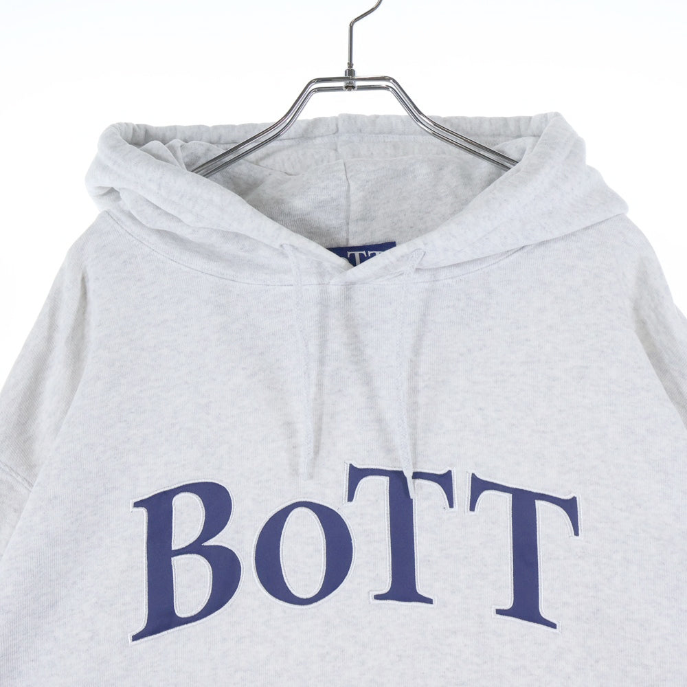 BoTT(ボット) 22AW OG Logo Hoodie オージー ロゴフーディ プルオーバースウェットパーカー グレー 223BoTT20
